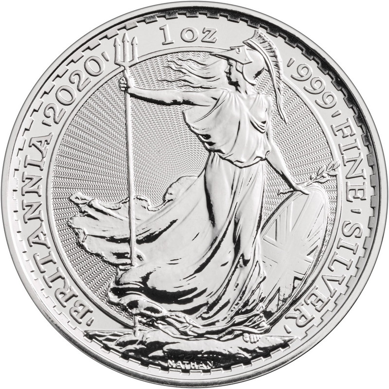 Silver Britannia Coin 2020 - 1oz
